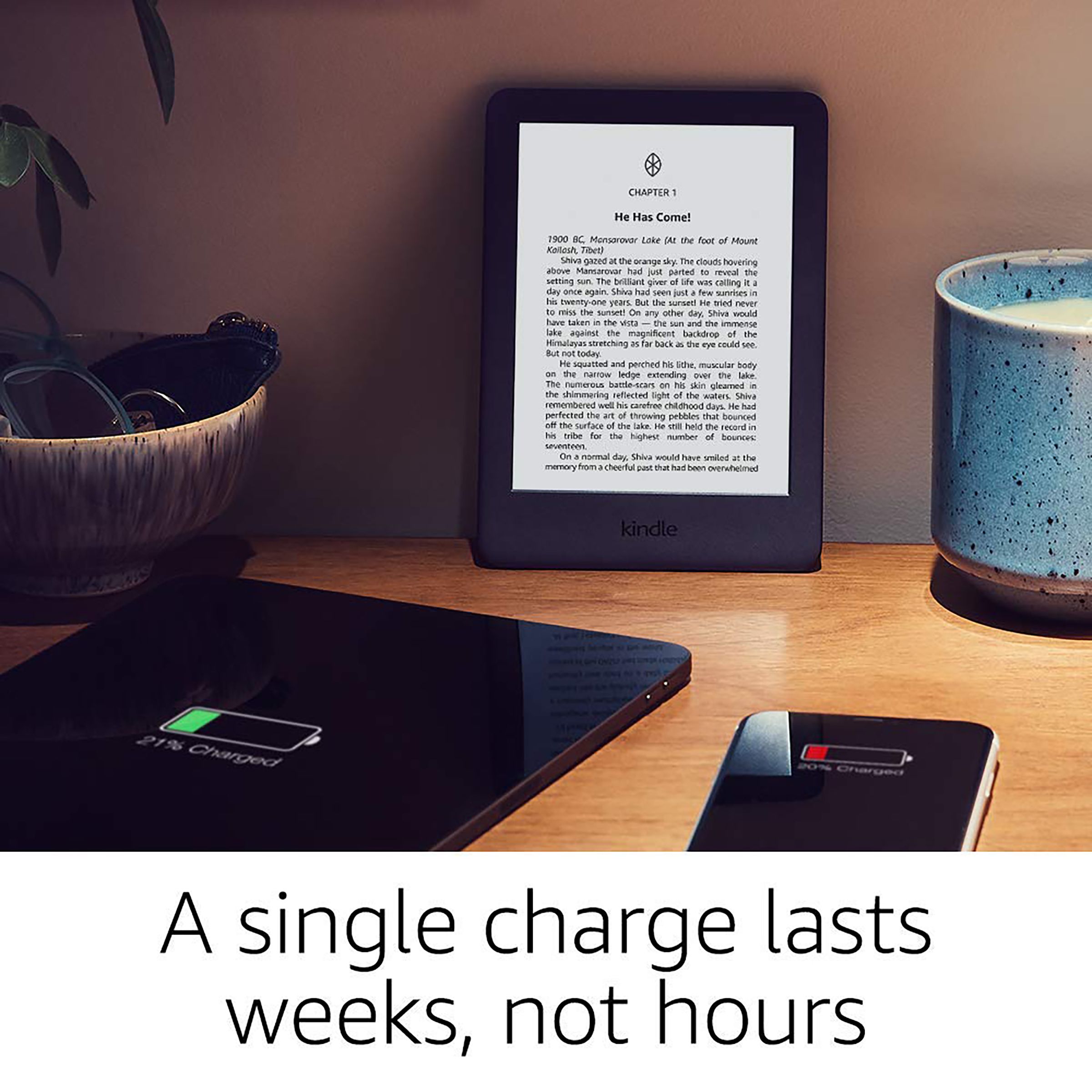 Buy Amazon Kindle (10th Generation) Wi-Fi (6 Inch, 8GB, White